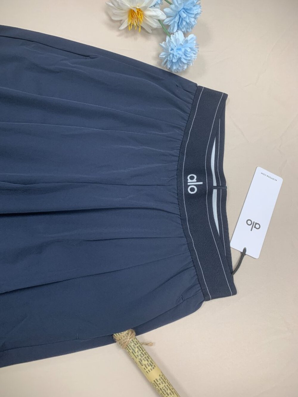 🌌ALO Yoga New Navy Relaxed Women's Suit Up Trouser✨Regular 30" Inseam - Picture 5 of 10
